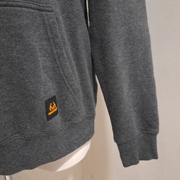 Realtree | Grey logo women's pullover hoodie - Picture 4 of 9